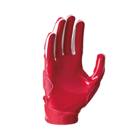Guantes de fútbol americano con diseño de logotipo personalizado, ropa deportiva cómoda y elegante, guantes de fútbol americano resistentes