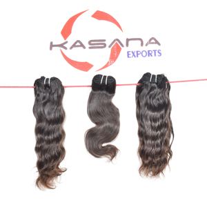 Vente en gros d'extensions de cheveux vietnamiennes noires naturelles non transformées Remy tissage cuticule alignée Deep Wave cheveux indiens pour femmes 100% - Product Image 2