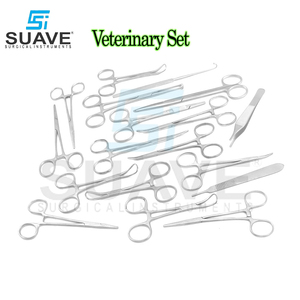 Prix de gros Meilleur fournisseur 48 Pcs Canine Spay Pack Instruments chirurgicaux vétérinaires par SUAVE INSTRUMENTS SURGICAUX - Product Image 2