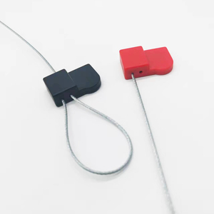 Etiqueta duradera para amarre de cables UHF RFID con sello de plomo de alambre de acero antimetal para seguimiento de contenedores - Product Image 3