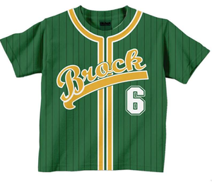 Venta al por mayor Top Trending uniformes camisas jersey de béisbol para los hombres con rayas de béisbol personalizado cuello redondo tendencia hasta jersey de béisbol - Product Image 3