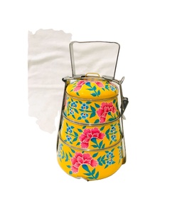 Boîte à lunch en acier de qualité supérieure avec logo personnalisé pour la marque Boîtes à lunch faciles à nettoyer et lavables au lave-vaisselle - Product Image 3