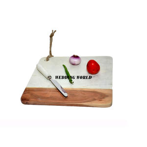 Kitchen Ware Marble <b>Chopping</b> Board Premium Quality Handmade Cheese Board Classic Stylish Wholesale Wooden <b>Chopping</b> <b>Block</b> - Product Image 1