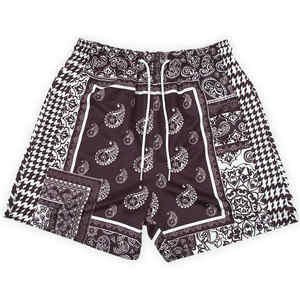 OSTROWEARS ENTERPRISES Pantalones cortos de gimnasio para hombre de la mejor calidad 100% algodón malla gruesa sublimación y logotipo bordado corto al por mayor - Product Image 4