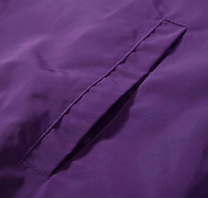 Chaqueta cortavientos de calle con cremallera de alta calidad, chaqueta informal de gran tamaño con cuello levantado, chaqueta transpirable con cremallera a prueba de viento - Product Image 3