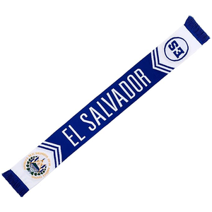 Modèle imprimé avec logo personnalisé bonne qualité utilisation en extérieur hiver tricoté fans de football écharpes nouveau Style longue plaine - Product Image 2