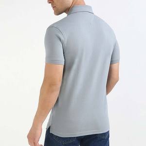 Regular Fit Wholesale Men Casual Shirts 100% <b>Bamboo</b> <b>Fiber</b> Jersey <b>Fabric</b> Breathable Short Sleeve Solid Color - Product Image 3