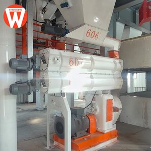 Nouvelle machine de fabrication d'aliments pour animaux de ferme et volailles, à contrôle automatique, avec un taux de formage de granulés de 98 % et une capacité de 100 tonnes par jour - Product Image 4
