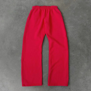 Pantalon homme StreetWear respirant de haute qualité chandails amples surdimensionnés en polaire épaisse sweat personnalisé pantalons de survêtement lourds - Product Image 3