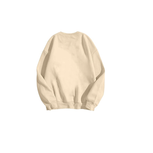 New Arrival Unisex Heavy Weight Casual Sweatshirt Crew Neck Long Sleeve Drop Shoulder Breathable for Man - Product Image 3