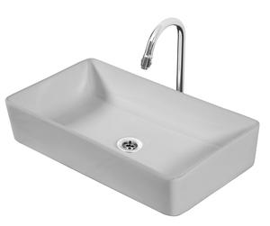 อ่างล้างมือห้องน้ำกระจกร่วมสมัยพร้อมชามโปร่งใสและดูทันสมัยสำหรับการตกแต่งภายในที่ทันสมัย - Product Image 1