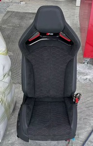 Siège de course en cuir rouge, siège baquet, siège de voiture sport personnalisé pour Audi A3 A4 A5 A6 A7 Q3 Q5 - Product Image 6