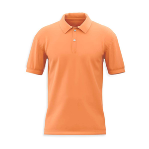 Polo personalizable de 100% algodón para hombre, producto de tejido de punto de alta calidad - Product Image 1
