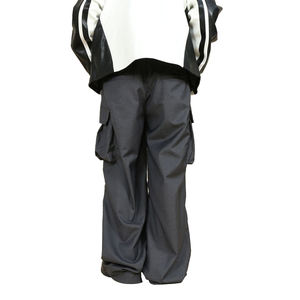 Pantalon cargo tactique décontracté pour homme, taille haute, délavé, style électricien, Jogger Ken S en drill - Product Image 3