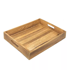 Fruit Platters <b>Party</b> Dinner Plates Natural Wooden <b>Decorative</b> Tray Wedding Gift Food <b>Tea</b> Coffee Wooden Rectangle Tray/Holder - Product Image 1