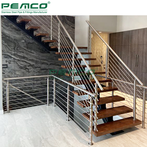 Asy-no se puede colgar, odern ingle tringer Teel taircase, arroz - Product Image 6