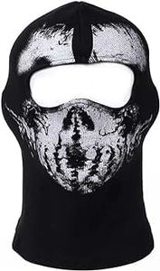 Chapeau en laine tricoté toutes saisons, logo personnalisé, cagoule intégrale, masque de ski, masque de moto - Product Image 2