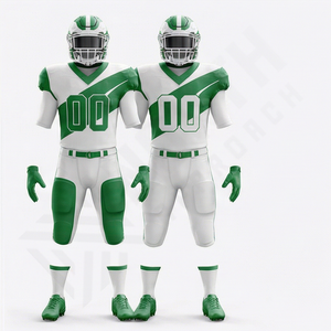 Último Diseño de Uniforme de Fútbol Americano Personalizado y Transpirable, Conjunto de Jersey y Pantalón Sublimados de Nuevo Estilo, Ropa Deportiva de Alto Rendimiento a Precio de Fábrica - Product Image 1