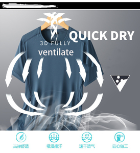 Camiseta Vintage de manga corta para hombre, camiseta de secado rápido, Jersey 100% de algodón con cuello redondo, camisetas americanas con estampado 3D de gran tamaño, Verano - Product Image 5