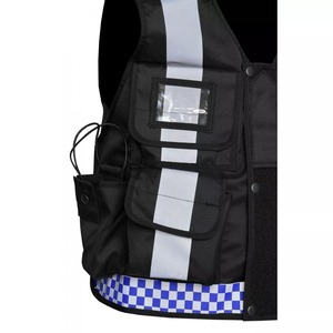 เสื้อกั๊กนิรภัยแบบสะท้อนแสงสีเขียว ดีไซน์ OEM สำหรับงานรักษาความปลอดภัย มองเห็นได้ชัดเจน ซิปด้านหน้า ราคาประหยัด - Product Image 5