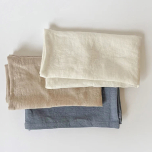 Vente en gros usine : <span class=keywords><strong>Tissu</strong></span> <span class=keywords><strong>de</strong></span> <span class=keywords><strong>serviette</strong></span> 100% lin, réutilisable, diverses couleurs, doux, lavé, écologique - Product Image 6