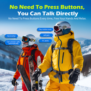 Ejeas S2 2024 trượt tuyết <span class=keywords><strong>BT</strong></span> <span class=keywords><strong>Interphone</strong></span> Mũ bảo hiểm intercom Tai nghe <span class=keywords><strong>Bluetooth</strong></span> 4 người kết nối Walkie Talkie cho Tuyết trượt tuyết - Product Image 6