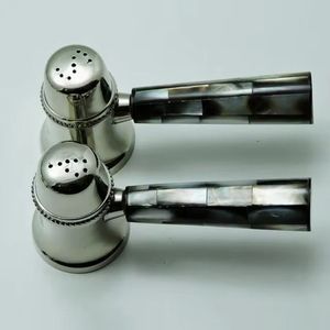 ชุดเรซิ่นและทองเหลืองพร้อมเกลือและพริกไทยชุบนิกเกิลดีไซน์ทันสมัย - Product Image 5