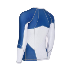 เสื้อแรชการ์ดแขนยาวผู้ชาย รุ่นใหม่ ขายดี ปี 2026 ผลิตตามแบบ OEM ระบายอากาศได้ดี ผลิตจากผ้าสแปนเด็กซ์/โพลีเอสเตอร์ แห้งเร็ว เป็นมิตรกับสิ่งแวดล้อม ป้องกันแสงแดด - Product Image 3