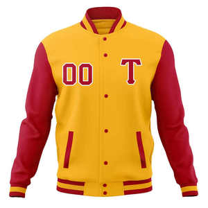 2025 OEM Best Unisex Varsity Baseball Jacket Stand Collar Front Customizable Genuine Leather High Quality Sporty Style Wholesale - Product Image 4