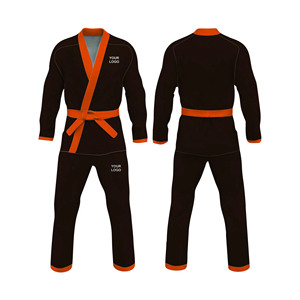 2026 vente en gros logo personnalisé broderie brésilien Jiu Jitsu uniforme Bjj Gi costume prix compétitif fonction extensible Service OEM - Product Image 3