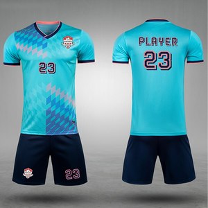 ชุดเสื้อฟุตบอลสำหรับผู้ใหญ่ชุดเสื้อเจอร์ซีย์เล่นฟุตบอลแบบเรียบออกแบบได้ตามต้องการ - Product Image 5