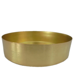 Tazón de Cobre de Diseño Simple con Pulido Natural, Precio Económico, Diseño con Pulido, Tazón para Servir Masa para Uso en el Hogar, Hoteles y Restaurantes - Product Image 5