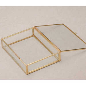 Set of 10 Gold Photo Boxes Elegant Wedding Gift Photographic <b>Frames</b> - Product Image 3