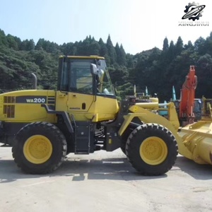 Cargadora de Ruedas Usada Komatsu200 de 12 Toneladas, Cucharón de 2.4m³, Marca Original Japonesa, Maquinaria de Construcción de Segunda Mano, Pocas Horas, Certificación CE - Product Image 5