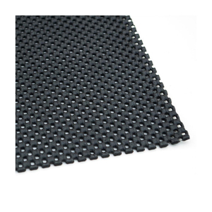 Household <strong>Floor</strong> <strong>Mat</strong> Anti Slip Ring <strong>Hollow</strong> <strong>Mats</strong>, Black