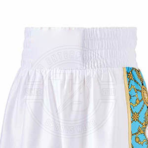 กางเกงขาสั้นใส่เล่นมวยสำหรับผู้ใหญ่กางเกงมวยสีพื้นระบายอากาศได้ดีสินค้ามาใหม่ - Product Image 5