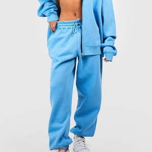 Survêtement surdimensionné de nouveau style pour les femmes Design personnalisé Logo imprimé fermeture éclair complète grande taille pour survêtement d'hiver - Product Image 3