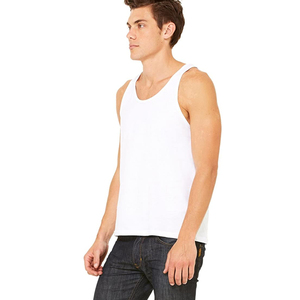 Camiseta sin mangas de estilo minimalista, premium, básica, de color sólido, con costuras laterales, informal, para hombres, mujeres, unisex. - Product Image 3