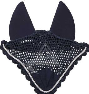 Best Quality Grey Horse Ear <b>Bonnet</b> Equestrian Product Horse Fly Veils Horse Ear Net <b>Bonnets</b> - Product Image 5