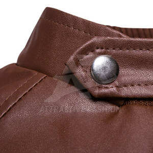Veste en cuir pour homme durable avec un design extérieur haut de gamme pour un look tendance et chaud en hiver - Product Image 6