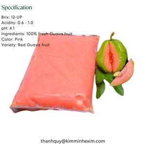 Frozen Guava Puree / <b>Pulp</b> from Vietnam Bulk Supply for Importers & Manufacturers - Product Image 2