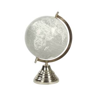 Globo terráqueo de aluminio hecho a mano de alta calidad más vendido, niquelado, estilo náutico, fabricante indio, exportadores, metal fundido - Product Image 3