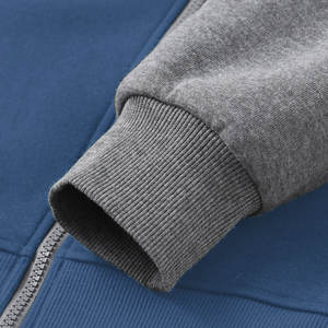 Ropa deportiva para hombre, chándales con cremallera, ropa deportiva con cremallera, chándal Bluk con logotipo personalizado, chándal liso en blanco para hombre - Product Image 4