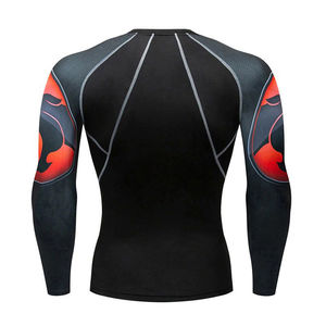 Protector de erupción unisex con tela transpirable de secado rápido, protección UV, suministro de fábrica OEM para deportes acuáticos y actividades al aire libre - Product Image 3