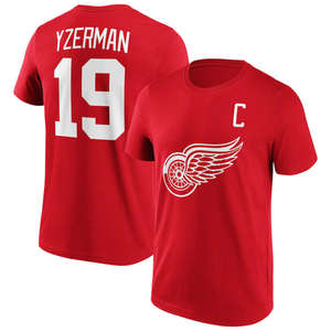 Camiseta de Hockey sobre Hielo Personalizada, Ropa Profesional de Equipo, Yzerman 19, Crosby 87, Sundin 13, Nombre y Número Personalizados, Top Deportivo de Algodón - Product Image 1