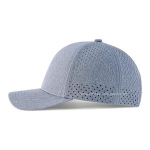 Chapeaux découpés au laser perforés légers ODM de haute qualité casquettes vierges de couleur unie personnalisées bord incurvé Baseball Gorras Golf Sport chapeaux - Product Image 3