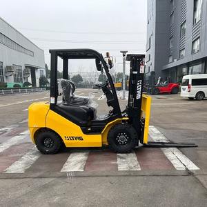 Carretillas elevadoras diésel todoterreno 4x4 al mejor precio, carretilla elevadora de combustión interna de 3 toneladas, 4 toneladas y 5 toneladas de buena calidad - Product Image 1