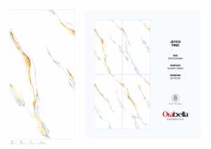 Baldosas de Porcelana Dorada de 600x1200, Baldosas de Pared y Piso, Calidad Premium para Exportación - Product Image 3