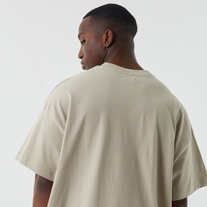 เสื้อยืดผ้าฝ้าย100% ขนาดใหญ่สำหรับผู้ชายเสื้อยืดพิมพ์ลายปักขนาดใหญ่พิเศษเสื้อยืดธรรมดาขนาดพลัสไซส์ - Product Image 2