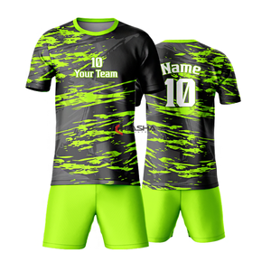 Uniformes de Fútbol Personalizados por Sublimación de Primera Calidad al por Mayor 2024, Otros Materiales, Secado Rápido, Cuello Redondo, Unisex, Transpirables - Product Image 3